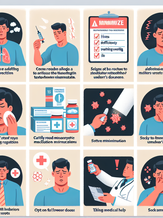 Wie man allergische Reaktionen auf Testosteron enantat erkennt und minimiert
