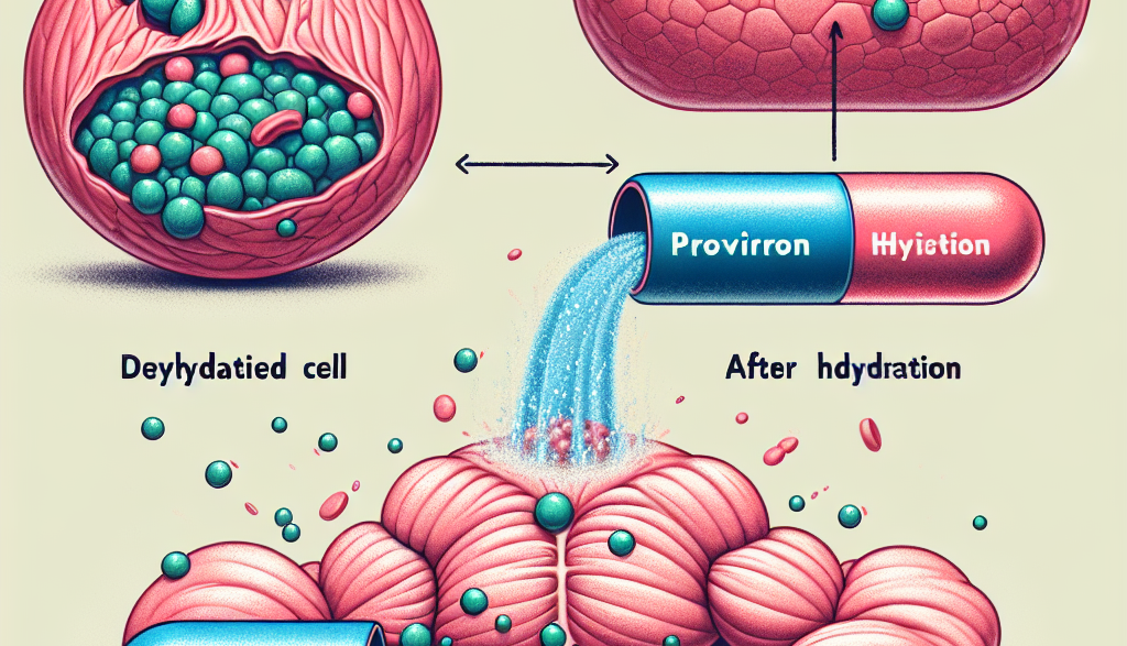 Die Wirkung von Proviron auf die Hydration der Muskelzellen