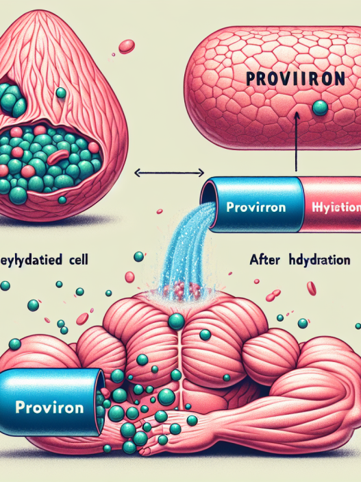 Die Wirkung von Proviron auf die Hydration der Muskelzellen