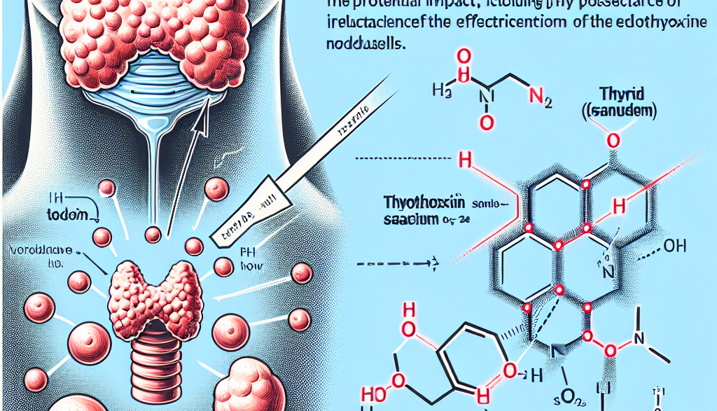Einfluss von Schilddrüsenknoten auf die Wirkung von Levothyroxine sodium.