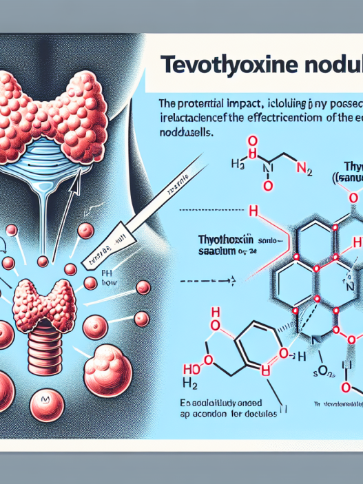 Einfluss von Schilddrüsenknoten auf die Wirkung von Levothyroxine sodium.