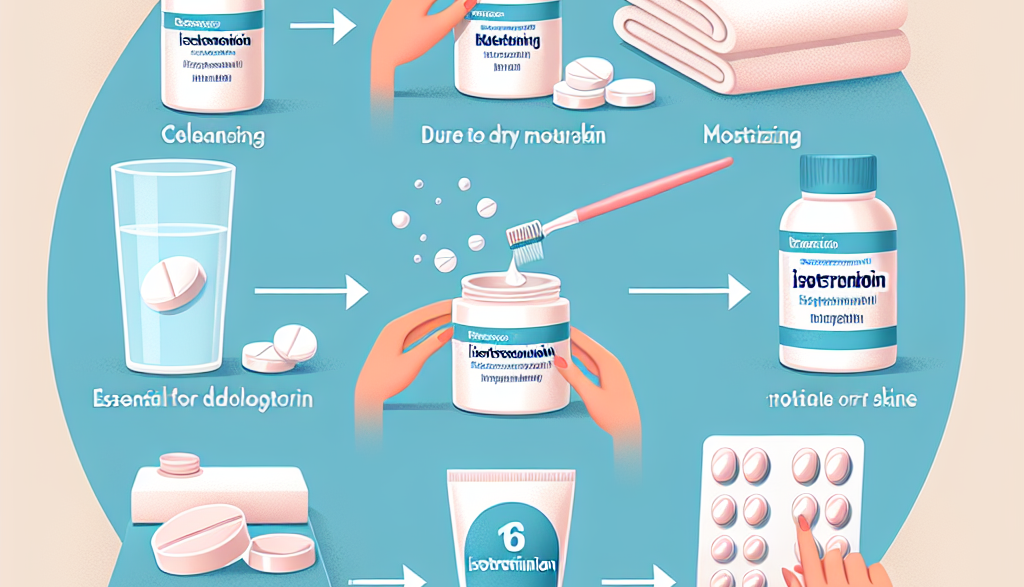 Pflegeroutine während der Therapie mit Isotretinoin