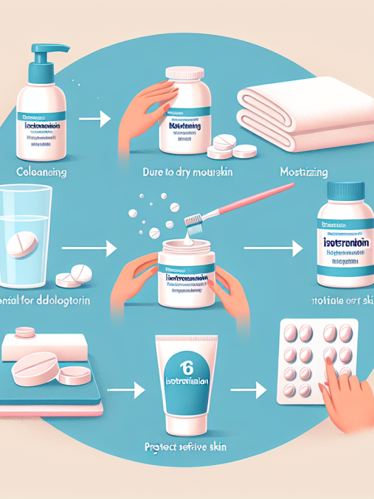 Pflegeroutine während der Therapie mit Isotretinoin