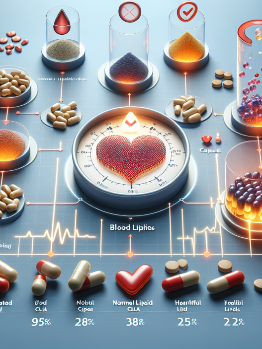 Unterstützung bei der Kontrolle von Blutfettwerten durch CLA.