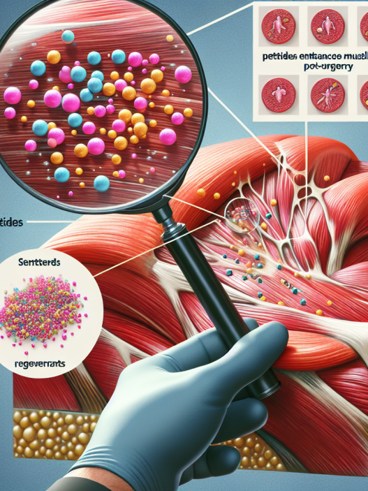 Wie Peptide die Muskelregeneration nach Operationen fördern.