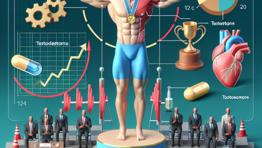 Wettkampfbühne und die Unterstützung durch Testosteron cypionat im Hormonstoffwechsel
